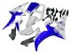 Carena Moto Yamaha YZF R6 2003-2004 - Bianco Blu GYTR