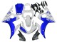 Carena Moto Yamaha YZF R6S 2006-2009 - Bianco Blu GYTR