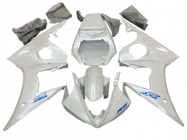 Carena Moto Yamaha YZF R6 2003-2004 - Bianco