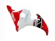 Carena Moto Yamaha YZF R6S 2006-2009 - Rosso Bianco Nero