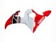 Carena Moto Yamaha YZF R6S 2006-2009 - Rosso Bianco Nero