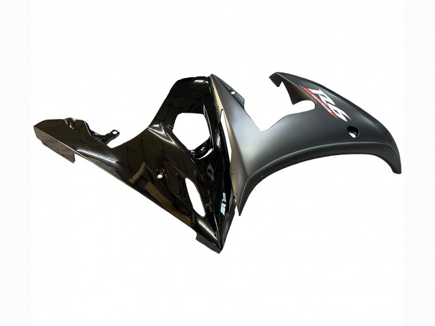 Carena Moto Yamaha YZF R6 2003-2004 - Nero Lucido Nero Opaco Oro Camaleonte