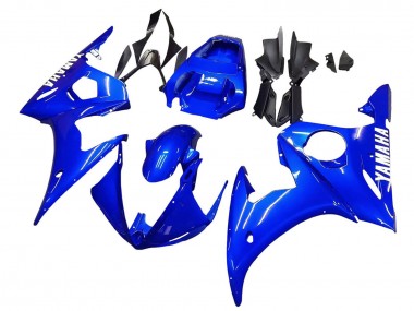 Carena Moto Yamaha YZF 600 R6 2005 - Blu