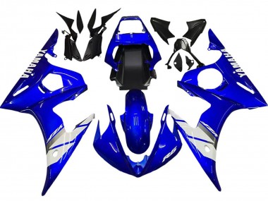 Carena Moto Yamaha YZF 600 R6 2005 - Blu Bianco