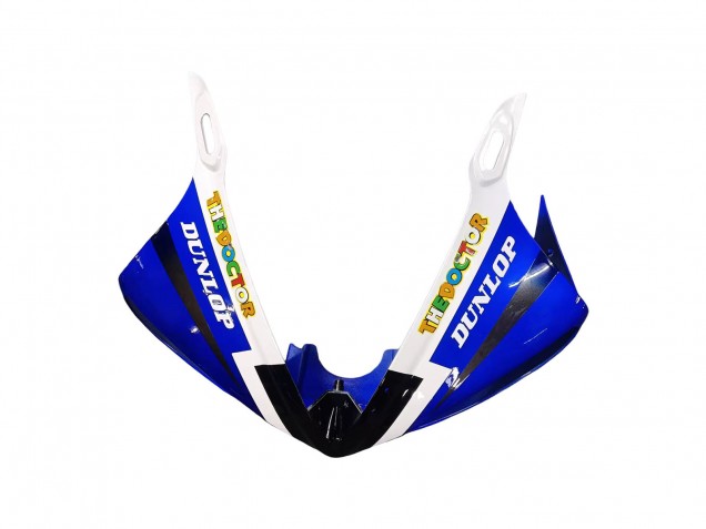 Carena Moto Yamaha YZF 600 R6 2005 - Bianco Blu Dunlop Fiat Motul