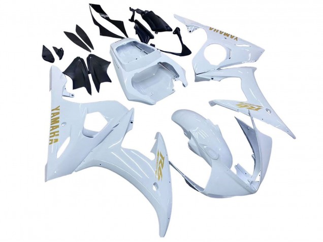 Carena Moto Yamaha YZF 600 R6 2005 - Bianco Oro