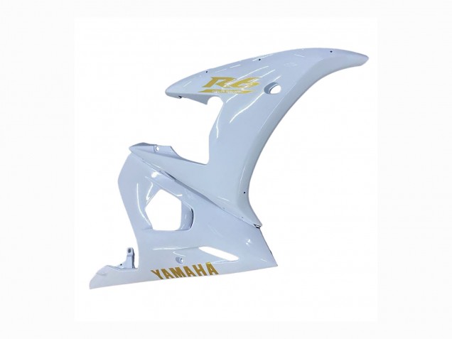 Carena Moto Yamaha YZF 600 R6 2005 - Bianco Oro