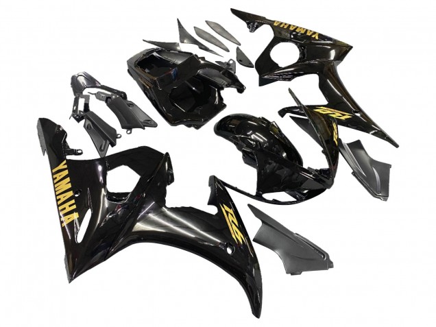 Carena Moto Yamaha YZF 600 R6 2005 - Nero Oro