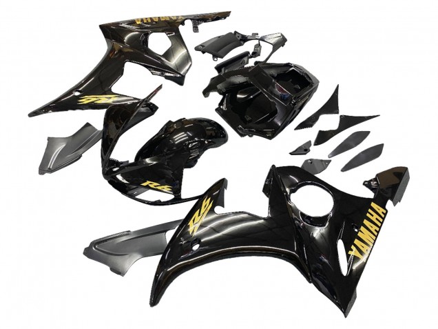 Carena Moto Yamaha YZF 600 R6 2005 - Nero Oro