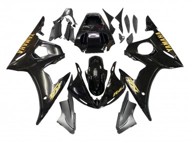 Carena Moto Yamaha YZF 600 R6 2005 - Nero Oro