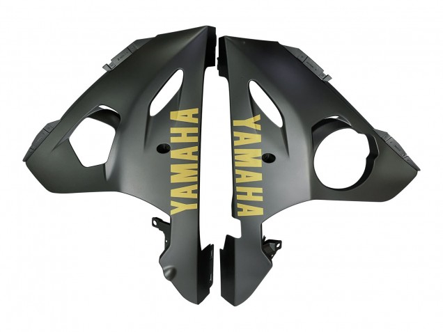 Carena Moto Yamaha YZF 600 R6 2005 - Grigio Nero Opaco Oro