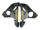 Carena Moto Yamaha YZF 600 R6 2005 - Grigio Nero Opaco Oro