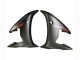 Carena Moto Yamaha YZF 600 R6 2005 - Rosso Nero Opaco