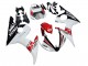 Carena Moto Yamaha YZF 600 R6 2005 - Bianco Nero Rosso Motul