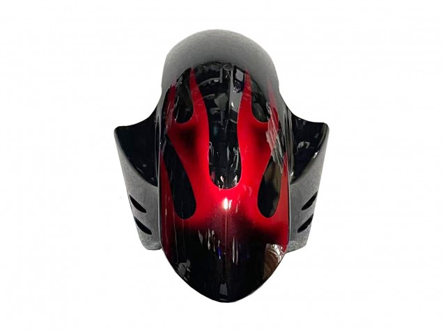 Carena Moto Yamaha YZF 600 R6 2005 - Nero Rosso Fiamma