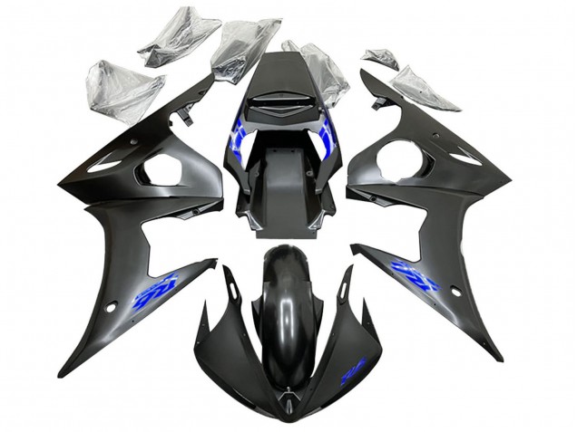 Carena Moto Yamaha YZF 600 R6 2005 - Nero Blu