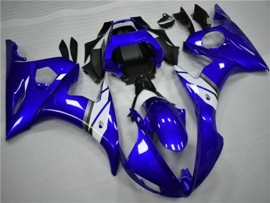 Carena Moto Yamaha YZF 600 R6 2005 - Blu Bianco