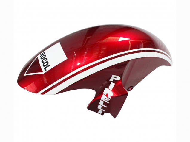 Carena Moto Yamaha YZF 600 R6 2006-2007 - Bianco Rosso Nero Verde Mostro Milwaukee