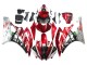 Carena Moto Yamaha YZF 600 R6 2006-2007 - Bianco Rosso Nero Verde Mostro Milwaukee