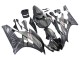 Carena Moto Yamaha YZF 600 R6 2006-2007 - Nero Opaco Argento Fiamma