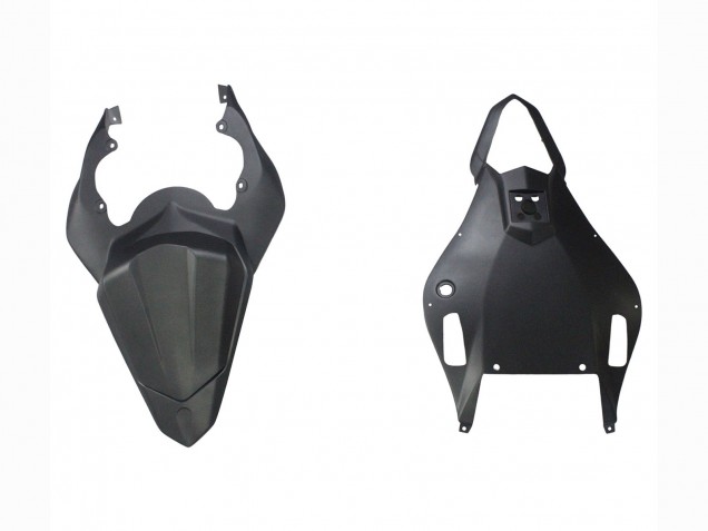 Carena Moto Yamaha YZF 600 R6 2006-2007 - Nero Opaco Argento Fiamma