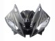 Carena Moto Yamaha YZF 600 R6 2006-2007 - Nero Opaco Argento Fiamma