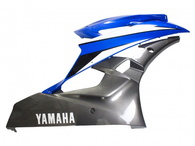 Carena Moto Yamaha YZF 600 R6 2006-2007 - Blu Bianco Nero Lucido