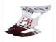 Carena Moto Yamaha YZF 600 R6 2006-2007 - Bianco Rosso Bordeaux Fiat Acer Yamalube