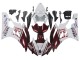 Carena Moto Yamaha YZF 600 R6 2006-2007 - Bianco Rosso Bordeaux Fiat Acer Yamalube