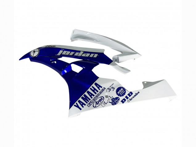 Carena Moto Yamaha YZF 600 R6 2006-2007 - Bianco Blu Jordan