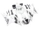 Carena Moto Yamaha YZF 600 R6 2006-2007 - Bianco Nero Lucido Motul Michelin