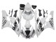 Carena Moto Yamaha YZF 600 R6 2006-2007 - Bianco Nero Lucido Motul Michelin