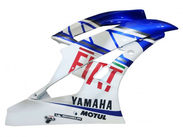 Carena Moto Yamaha YZF 600 R6 2006-2007 - Bianco Blu Rosso Fiat Motul Michelin