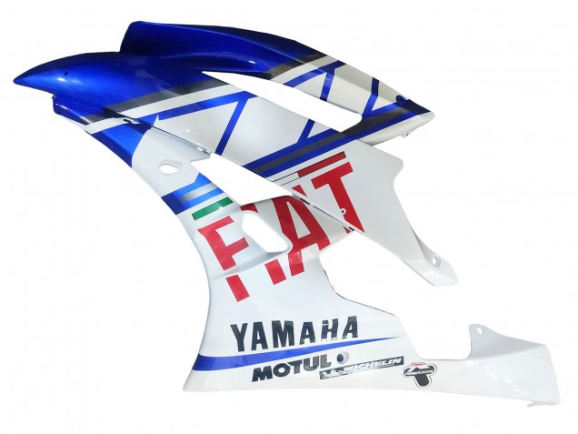 Carena Moto Yamaha YZF 600 R6 2006-2007 - Bianco Blu Rosso Fiat Motul Michelin