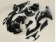 Carena Moto Yamaha YZF 600 R6 2006-2007 - Nero Lucido Nero Opaco Bianco Motul Michelin
