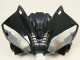 Carena Moto Yamaha YZF 600 R6 2006-2007 - Nero Lucido Nero Opaco Bianco Motul Michelin
