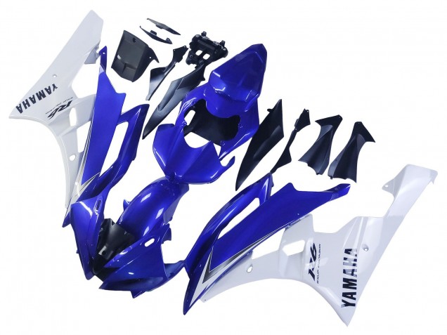 Carena Moto Yamaha YZF 600 R6 2006-2007 - Bianco Blu Nero