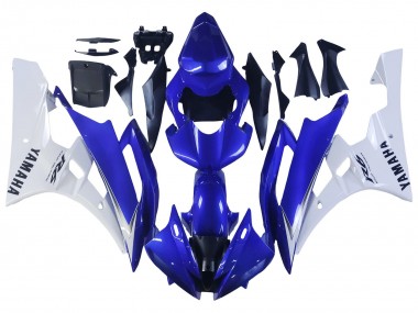 Carena Moto Yamaha YZF 600 R6 2006-2007 - Bianco Blu Nero