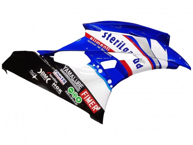 Carena Moto Yamaha YZF 600 R6 2006-2007 - Bianco Blu Nero Fimer Volvo Yamalube Sterilgarda