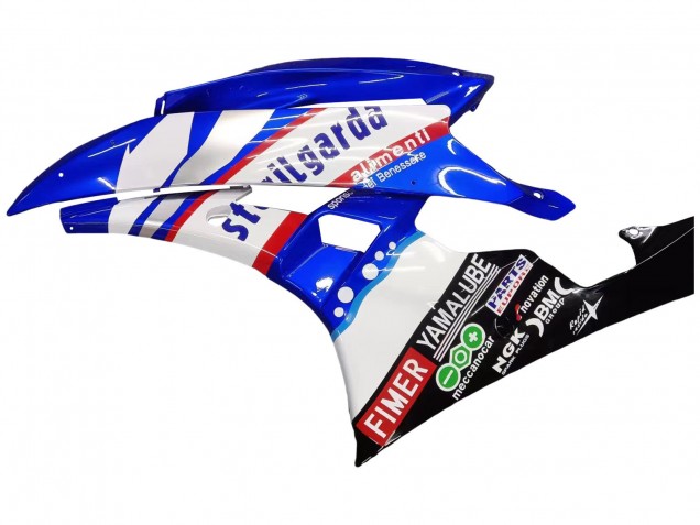 Carena Moto Yamaha YZF 600 R6 2006-2007 - Bianco Blu Nero Fimer Volvo Yamalube Sterilgarda