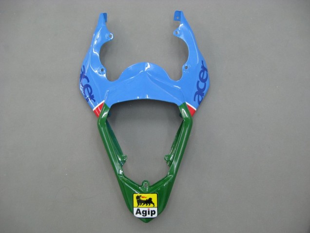 Carena Moto Yamaha YZF 600 R6 2006-2007 - Blu Verde Bianco Rosso Dunlop Michelin Motul