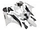 Carena Moto Yamaha YZF 600 R6 2006-2007 - Bianco Nero Opaco