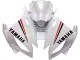 Carena Moto Yamaha YZF 600 R6 2006-2007 - Bianco Rosso Nero Motul