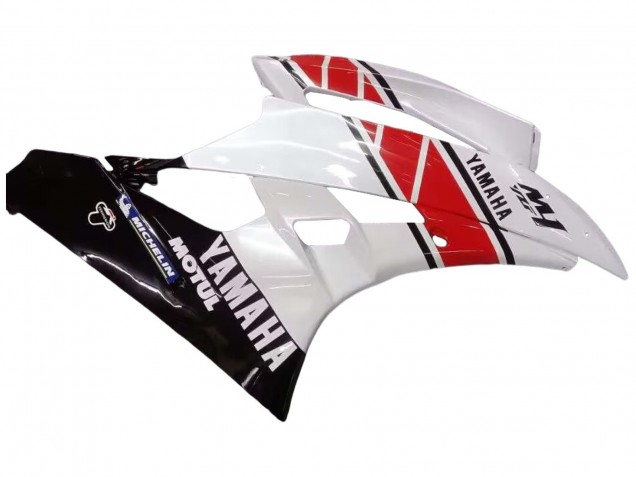 Carena Moto Yamaha YZF 600 R6 2006-2007 - Bianco Rosso Nero Motul