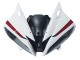 Carena Moto Yamaha YZF 600 R6 2006-2007 - Bianco Rosso