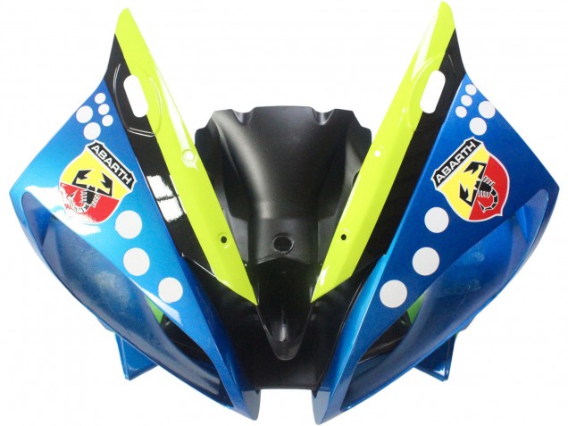 Carena Moto Yamaha YZF 600 R6 2006-2007 - Blu Neon Verde Nero Squalo