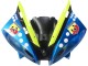 Carena Moto Yamaha YZF 600 R6 2006-2007 - Blu Neon Verde Nero Squalo