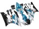 Carena Moto Yamaha YZF 600 R6 2006-2007 - Bianco Blu Nero Semakin Didepan ENEOS