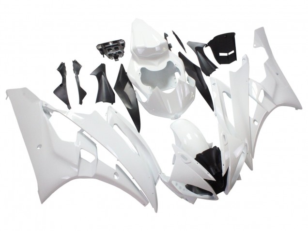 Carena Moto Yamaha YZF 600 R6 2006-2007 - Bianco