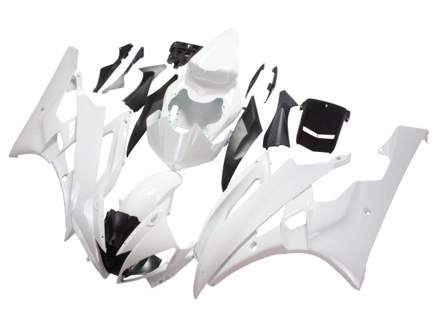 Carena Moto Yamaha YZF 600 R6 2006-2007 - Bianco